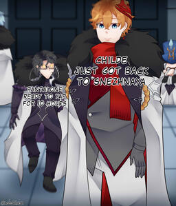 Pantalone / Childe : Good Luck Childe