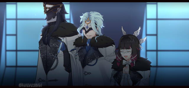 Capitano / Dottore / Columbina : 1 2 3